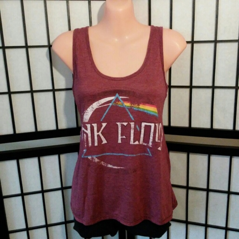 Pink Floyd Dark Side of The Moon Tank Top Large